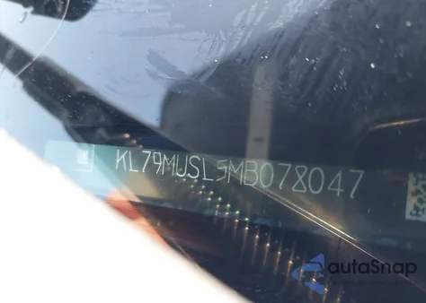 2021 Chevrolet Trailblazer Awd Rs z USA, uszkodzony, nr VIN KL79MUSL5MB078047